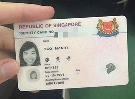 Buy Singapore national ID with bitcoin