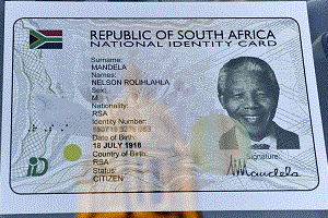 South African ID cards for sale